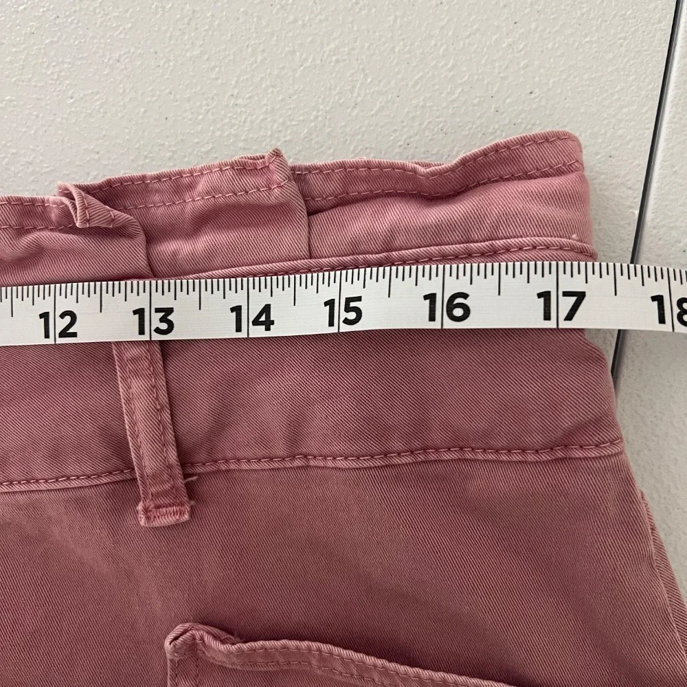 Boden Mauve Pink‎ Utility Chino Skirt High Waist Paper Bag Pockets Cotton 12